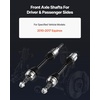 image:imageVEVOR CV Axle Shaft Assembly 2 Pieces Front Left amp Right Driver and Passenger Side Automotive Replacement CV Joint Axles Pair Compatible with 20042010 Toyota Sienna Alloy Steel amp Carbon SteelFront Driver and Passenger Side