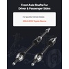 image:imageVEVOR CV Axle Shaft Assembly 2 Pieces Front Left amp Right Driver and Passenger Side Automotive Replacement CV Joint Axles Pair Compatible with 20042010 Toyota Sienna Alloy Steel amp Carbon SteelFront Driver and Passenger Side