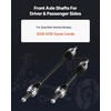 image:imageVEVOR CV Axle Shaft Assembly 2 Pieces Front Left amp Right Driver and Passenger Side Automotive Replacement CV Joint Axles Pair Compatible with 20042010 Toyota Sienna Alloy Steel amp Carbon SteelFront Driver and Passenger Side