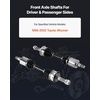 image:imageVEVOR CV Axle Shaft Assembly 2 Pieces Front Left amp Right Driver and Passenger Side Automotive Replacement CV Joint Axles Pair Compatible with 20042010 Toyota Sienna Alloy Steel amp Carbon SteelFront Driver and Passenger Side