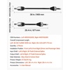 image:imageVEVOR CV Axle Shaft Assembly 2 Pieces Front Left amp Right Driver and Passenger Side Automotive Replacement CV Joint Axles Pair Compatible with 20042010 Toyota Sienna Alloy Steel amp Carbon SteelFront Driver and Passenger Side