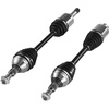 image:imageVEVOR CV Axle Shaft Assembly 2 Pieces Front Left amp Right Driver and Passenger Side Automotive Replacement CV Joint Axles Pair Compatible with 20042010 Toyota Sienna Alloy Steel amp Carbon SteelFront Driver and Passenger Side