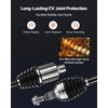 image:imageVEVOR CV Axle Shaft Assembly 2 Pieces Front Left amp Right Driver and Passenger Side Automotive Replacement CV Joint Axles Pair Compatible with 20042010 Toyota Sienna Alloy Steel amp Carbon SteelFront Driver and Passenger Side