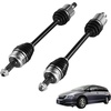image:imageVEVOR CV Axle Shaft Assembly 2 Pieces Front Left amp Right Driver and Passenger Side Automotive Replacement CV Joint Axles Pair Compatible with 20042010 Toyota Sienna Alloy Steel amp Carbon SteelFront Driver and Passenger Side