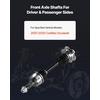 image:imageVEVOR CV Axle Shaft Assembly 2 Pieces Front Left amp Right Driver and Passenger Side Automotive Replacement CV Joint Axles Pair Compatible with 20042010 Toyota Sienna Alloy Steel amp Carbon SteelFront Driver or Passenger Side