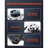 image:imageVEVOR Car Alternator 11176 Fit for Honda Civic 18L L4 20062008 2011 Civic 18L L4 MFI 20092010 Automotive Replacement Alternator 31100RNAA01 31100RNAA012M2 31100RNAA01RM AHGA67 A002TC139111311N