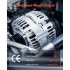image:imageVEVOR Car Alternator 11185 Fit for Chevrolet Impala LS LT 35L 20062011 Impala LTZ 39L 20092010 Monte Carlo V6 20062007 Automotive Replacement Alternator 0124425102 0124425032 10335497