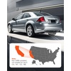 image:imageVEVOR Catalytic Converter Compatible with Jeep Wrangle 2004 2005 2006 40L L6 Front RearReplacement OE 645174 EPA Compliant0918 Journey