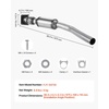 image:imageVEVOR Catalytic Converter Compatible with Jeep Wrangle 2004 2005 2006 40L L6 Front RearReplacement OE 645174 EPA Compliant0918 Journey