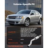 image:imageVEVOR Catalytic Converter Compatible with Jeep Wrangle 2004 2005 2006 40L L6 Front RearReplacement OE 645174 EPA Compliant0918 Journey