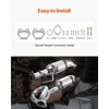 image:imageVEVOR Catalytic Converter Compatible with Jeep Wrangle 2004 2005 2006 40L L6 Front RearReplacement OE 645174 EPA Compliant1218 Wrangler JK