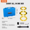 image:imageVEVOR Coil Spring Compressor Tool 2 pcs Heavy Duty Macpherson Strut Spring Compressor Set 2646 lbs Strut Spring Compressor with Safety Bracket and Carrying Case for Car Truck ATV UTVBlue
