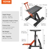 image:imageVEVOR Dirt Bike Lift Stand Motorcycle Jack Lift Stand 440 lbs Capacity and Hydraulic Lift Operation Adjustable Height Hoist Table for Dirt Pit Bike Repair Maintenance Dirt Bike Accessories