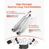 image:imageVEVOR Dual Steering Stabilizer for 20072018 Jeep Wrangler JK Dual Steering Stabilizer Kit Fits with 2 Inches of Suspension Lift or Higher Enhanced Control amp Reduced Vibration Easy Installation20072018 Jeep Wrangler JK