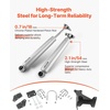 image:imageVEVOR Dual Steering Stabilizer for 20072018 Jeep Wrangler JK Dual Steering Stabilizer Kit Fits with 2 Inches of Suspension Lift or Higher Enhanced Control amp Reduced Vibration Easy Installation20052024 Ford F250F350