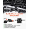 image:imageVEVOR Dual Steering Stabilizer for 20072018 Jeep Wrangler JK Dual Steering Stabilizer Kit Fits with 2 Inches of Suspension Lift or Higher Enhanced Control amp Reduced Vibration Easy Installation20072018 Jeep Wrangler JK