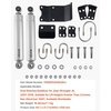 image:imageVEVOR Dual Steering Stabilizer for 20072018 Jeep Wrangler JK Dual Steering Stabilizer Kit Fits with 2 Inches of Suspension Lift or Higher Enhanced Control amp Reduced Vibration Easy Installation20072018 Jeep Wrangler JK