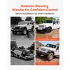 image:imageVEVOR Dual Steering Stabilizer for 20072018 Jeep Wrangler JK Dual Steering Stabilizer Kit Fits with 2 Inches of Suspension Lift or Higher Enhanced Control amp Reduced Vibration Easy Installation20072018 Jeep Wrangler JK