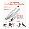 image:imageVEVOR Dual Steering Stabilizer for 20072018 Jeep Wrangler JK Dual Steering Stabilizer Kit Fits with 2 Inches of Suspension Lift or Higher Enhanced Control amp Reduced Vibration Easy Installation20032012 Dodge Ram