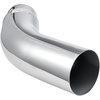 image:imageVEVOR Elbow Exhaust Tip 4 Inch Inlet 6 Inch Outlet 23 in Overall Length Chrome Turn Down Exhaust Tip with Clamp for Truck Sedan Sports Car SUV Chrome Structure for High Temperature Resistance5 Inch Inlet6 Inch Outlet