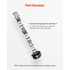 image:imageVEVOR Engine Camshaft 12625437 SP01116 Cam Replacement Compatible with Norris trucks from 19992013 GM Gen34 LS Truck Engine 48L 53L 60L and 62L5184378AG