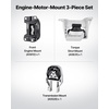 image:imageVEVOR Engine Motor Mount  Set of 4 Compatible with 20092012 Ford Escape 25L L4 Replace OE A5446 A5481 A5412 A5441 Secure Support20072014 Ford Edge 35L