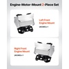 image:imageVEVOR Engine Motor Mount Kit Replacement Set of 2 Compatible with 20072013 Chevrolet Silverado 1500 53L V8 Replace OE A5365 A5365 Secure Support Left and Right Front MountsSet of 2