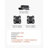 image:imageVEVOR Engine Motor Mount Kit Replacement Set of 2 Compatible with 20072013 Chevrolet Silverado 1500 53L V8 Replace OE A5365 A5365 Secure Support Left and Right Front MountsSet of 3