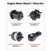 image:imageVEVOR Engine Motor Mount Kit Replacement Set of 2 Compatible with 20072013 Chevrolet Silverado 1500 53L V8 Replace OE A5365 A5365 Secure Support Left and Right Front MountsSet of 4