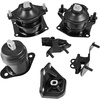 image:imageVEVOR Engine Motor Mount and Transmission Mount Kit Replacement Set of 3 Compatible with 20122013 Honda Civic 18L Coupe Replace OE A65048 A65021 A65087 Secure Support20032007 Honda Accord 24L