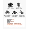image:imageVEVOR Engine Motor Mount and Transmission Mount Kit Replacement Set of 3 Compatible with 20122013 Honda Civic 18L Coupe Replace OE A65048 A65021 A65087 Secure Support20082012 Honda Accord 24L