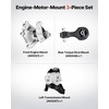 image:imageVEVOR Engine Motor Mount and Transmission Mount Kit Replacement Set of 3 Compatible with 20122013 Honda Civic 18L Coupe Replace OE A65048 A65021 A65087 Secure Support20122013 Honda Civic 18L