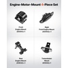image:imageVEVOR Engine Motor Mount and Transmission Mount Kit Replacement Set of 4 Compatible with 20112019 Dodge Journey 36L FWD Replace OE A5551 A5443 A5632 A5543 Secure Support20112019 Dodge Journey 36L FWD