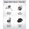 image:imageVEVOR Engine Motor Mounts Set of 4 Compatible with 20072017 Nissan Altima 25L L4 Replace OE A4350 A4353 A4340 A4339 Secure Support