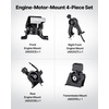 image:imageVEVOR Engine and Transmission Motor Mount Kit Replacement Set of 4 Compatible with 20032008 Toyota Corolla 18L L4 Replace OE A4220 A4219 A4218 A4221 Secure Support20032008 Toyota Corolla 18L