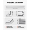 image:imageVEVOR Exhaust Pipe 8 Pcs 225 Inch Mild Steel DIY Custom Exhaust Tubing Straight amp UBend Kit with 90 amp 135 Degree Pipes Galvanized Surface Finish Universal Fit for Truck Sedan Sports Car SUV8pcs 225in