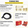 image:imageVEVOR Fuel Vacuum Carburetor Synchronize Tool Kit Fuel Vacuum Carburetor Synchronizer carb sync Gauge Set with Rubber Hose
