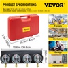 image:imageVEVOR Fuel Vacuum Carburetor Synchronize Tool Kit Fuel Vacuum Carburetor Synchronizer carb sync Gauge Set with Rubber Hose