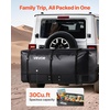 image:imageVEVOR Hitch Cargo Carrier Bag Waterproof 840D PVC 6024 x 2402 x 3594 in 30 Cubic Feet Heavy Duty Cargo Bag for Truck Bed Storage with Reinforced Straps Suitable for Car SUV Vans Hitch Basketwith Reinforced StrapsLockStorage Bag