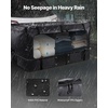 image:imageVEVOR Hitch Cargo Carrier Bag Waterproof 840D PVC 6024 x 2402 x 3594 in 30 Cubic Feet Heavy Duty Cargo Bag for Truck Bed Storage with Reinforced Straps Suitable for Car SUV Vans Hitch Basketwith Reinforced StrapsLockStorage Bag
