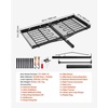 image:imageVEVOR Hitch Cargo Carrier with Bike Racks 62 x 20 x 3 Hitch Mount Cargo Carrier for 2 Mountain Bikes 500LBS Capacity HighStrength Steel Rear Luggage Basket Fits 2 Receiver for SUVs Pickups62 x 27 x 3 in
