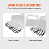 image:imageVEVOR Hitch Mount Cargo Carrier 60 x 36 x 6 Folding Rear Luggage Rack Basket with Waterproof Cargo Bag 500LBS Capacity HighStrength Steel Hitch Cargo Carrier Fits 2 Receiver for SUV Pickups53 x 19 x 5