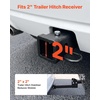 image:imageVEVOR Hitch Mount Cargo Carrier 60 x 36 x 6 Folding Rear Luggage Rack Basket with Waterproof Cargo Bag 500LBS Capacity HighStrength Steel Hitch Cargo Carrier Fits 2 Receiver for SUV Pickups60 x 36 x 6