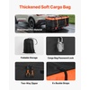 image:imageVEVOR Hitch Mount Cargo Carrier 60 x 36 x 6 Folding Rear Luggage Rack Basket with Waterproof Cargo Bag 500LBS Capacity HighStrength Steel Hitch Cargo Carrier Fits 2 Receiver for SUV Pickups60 x 24 x 6
