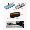 image:imageVEVOR Hitch Mount Cargo Carrier 60 x 36 x 6 Folding Rear Luggage Rack Basket with Waterproof Cargo Bag 500LBS Capacity HighStrength Steel Hitch Cargo Carrier Fits 2 Receiver for SUV Pickups60 x 20 x 6