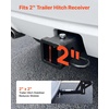 image:imageVEVOR Hitch Mount Cargo Carrier on Wheels 362 x 213 x 118 2in1 Folding Rear Luggage Rack Basket amp Cargo Cart with Hitch Stabilizer Fits 2 Receiver for SUV Pickups 400LBS Load Capacity362 x 213 x 118
