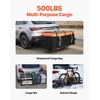 image:imageVEVOR Hitch Mount Cargo Carrier on Wheels 362 x 213 x 118 2in1 Folding Rear Luggage Rack Basket amp Cargo Cart with Hitch Stabilizer Fits 2 Receiver for SUV Pickups 400LBS Load Capacity60 x 24 x 14