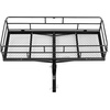 image:imageVEVOR Hitch Mount Cargo Carrier on Wheels 362 x 213 x 118 2in1 Folding Rear Luggage Rack Basket amp Cargo Cart with Hitch Stabilizer Fits 2 Receiver for SUV Pickups 400LBS Load Capacity60 x 24 x 14