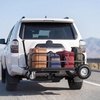 image:imageVEVOR Hitch Mount Cargo Carrier on Wheels 362 x 213 x 118 2in1 Folding Rear Luggage Rack Basket amp Cargo Cart with Hitch Stabilizer Fits 2 Receiver for SUV Pickups 400LBS Load Capacity362 x 213 x 118