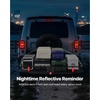 image:imageVEVOR Hitch Mount Cargo Carrier on Wheels 362 x 213 x 118 2in1 Folding Rear Luggage Rack Basket amp Cargo Cart with Hitch Stabilizer Fits 2 Receiver for SUV Pickups 400LBS Load Capacity70 x 30 x 6